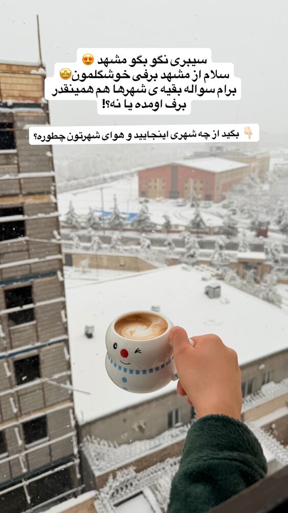 جدید ترین استوری اینستاگرام حمیده دانشور
