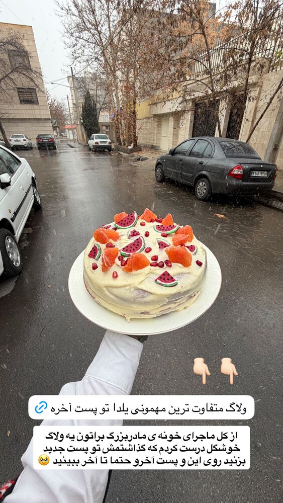  جدید ترین استوری اینستاگرام حمیده دانشور