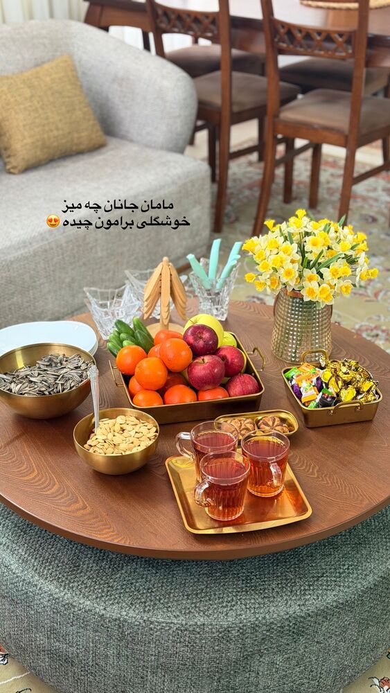  جدید ترین استوری اینستاگرام حمیده دانشور