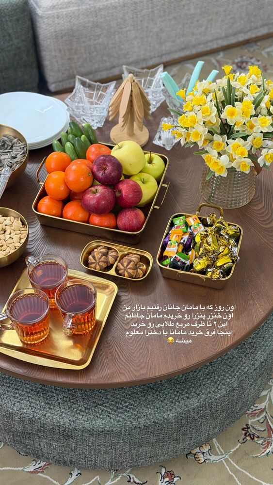  جدید ترین استوری اینستاگرام حمیده دانشور