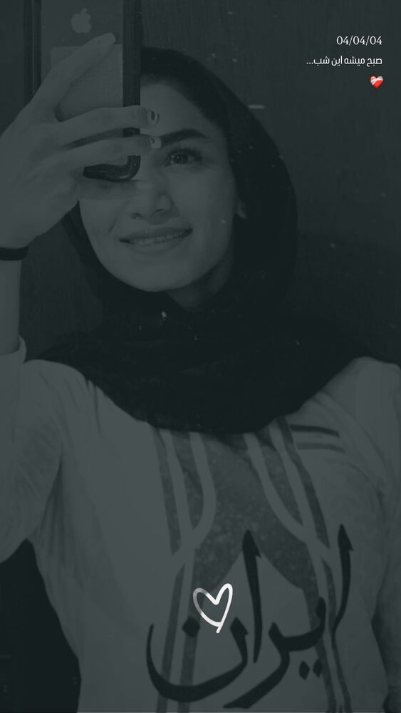  جدید ترین استوری اینستاگرام حمیده اسماعیل نژاد