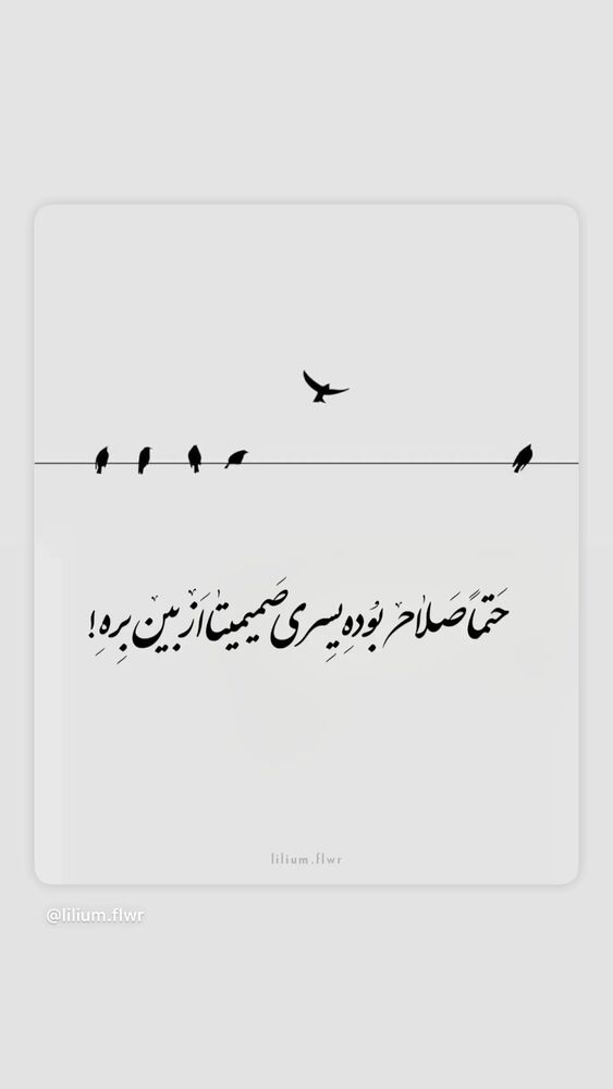  جدید ترین استوری اینستاگرام حمید هیراد