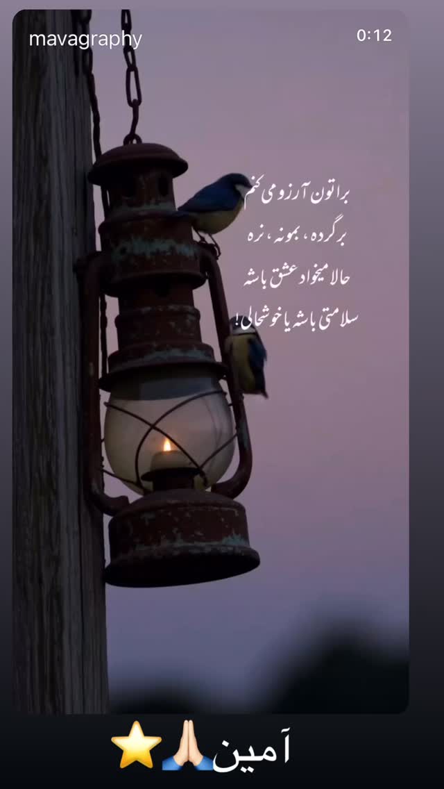  جدید ترین استوری اینستاگرام حمید هیراد