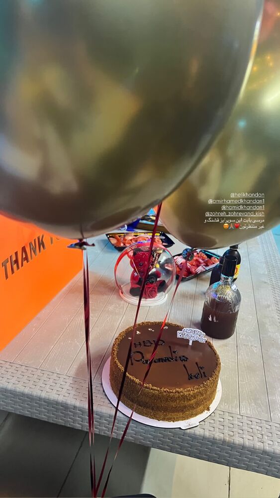  جدید ترین استوری اینستاگرام حمید خندان