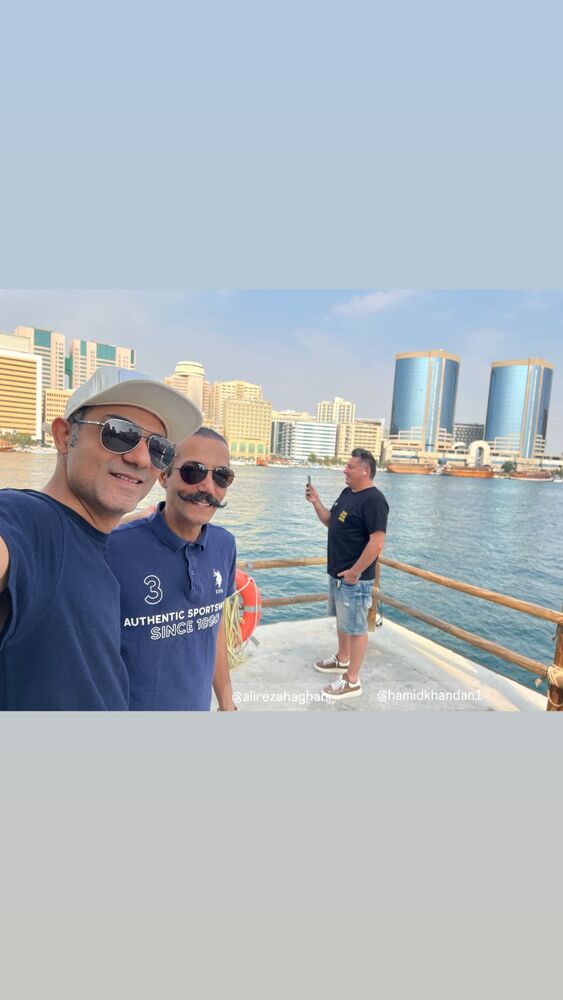  جدید ترین استوری اینستاگرام حمید خندان