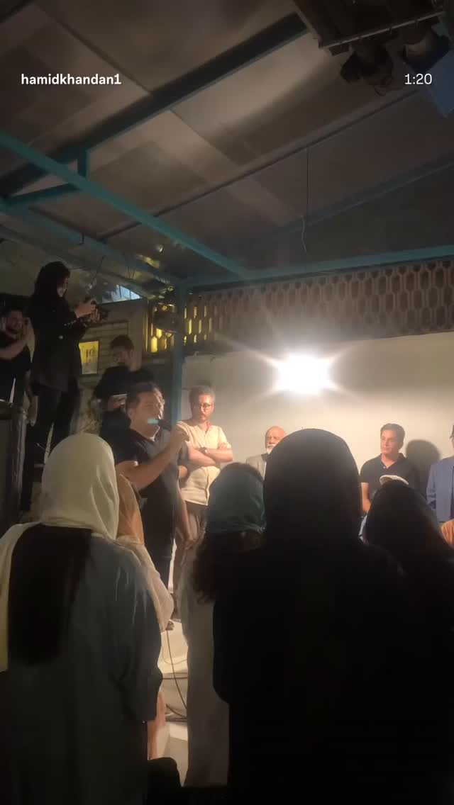  جدید ترین استوری اینستاگرام حمید خندان