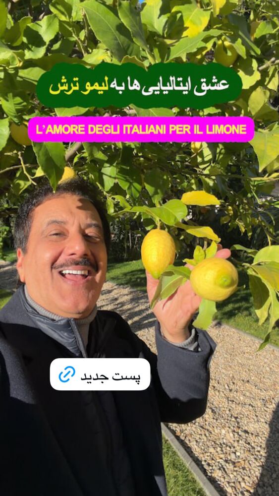  جدید ترین استوری اینستاگرام حمید معصومی نژاد
