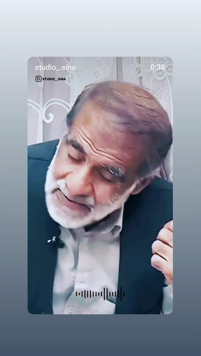  جدید ترین استوری اینستاگرام حمید نجفی راد