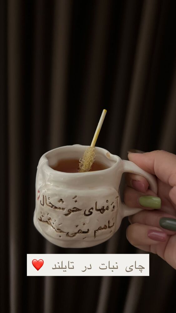  جدید ترین استوری اینستاگرام هانا ظاهری