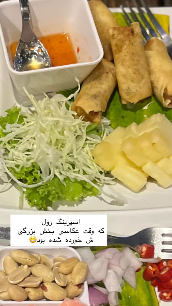  جدید ترین استوری اینستاگرام هانا ظاهری