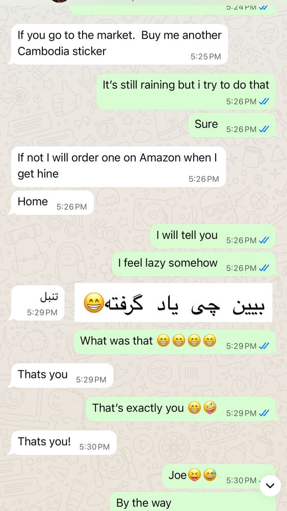  جدید ترین استوری اینستاگرام هانا ظاهری