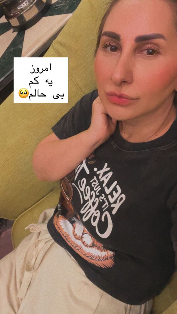  جدید ترین استوری اینستاگرام هانا ظاهری
