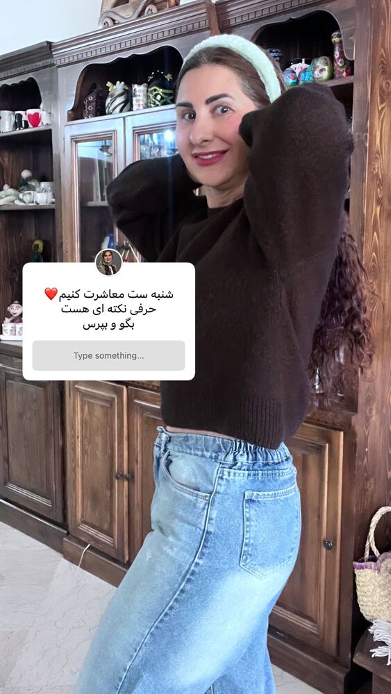  جدید ترین استوری اینستاگرام هانا ظاهری