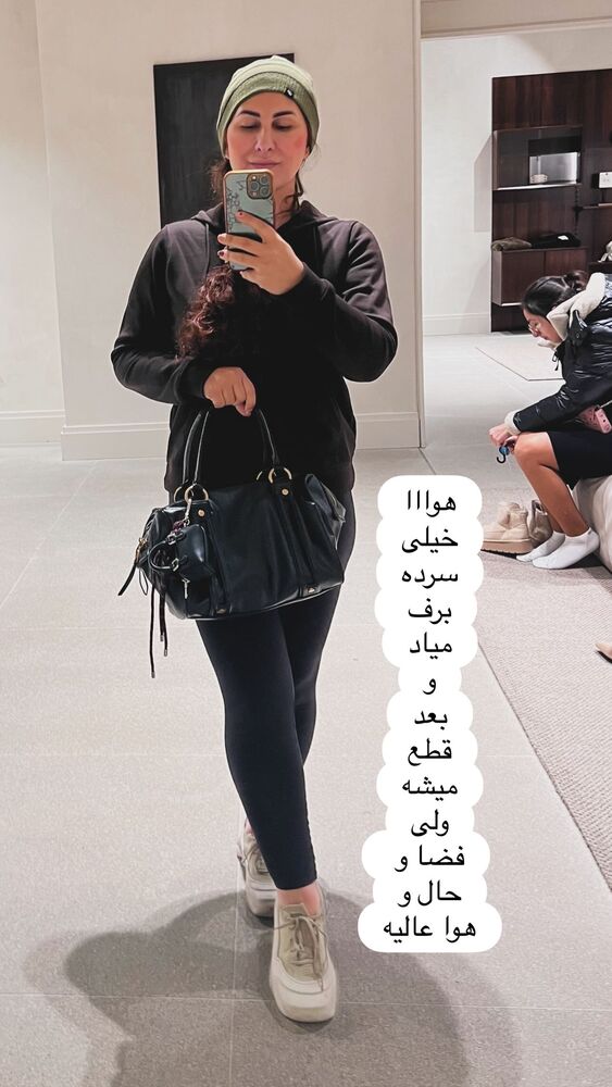  جدید ترین استوری اینستاگرام هانا ظاهری