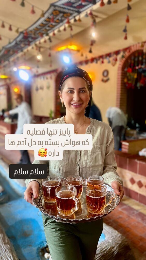  جدید ترین استوری اینستاگرام هانا ظاهری