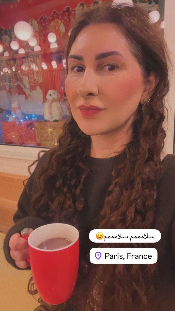  جدید ترین استوری اینستاگرام هانا ظاهری