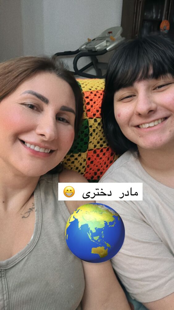  جدید ترین استوری اینستاگرام هانا ظاهری