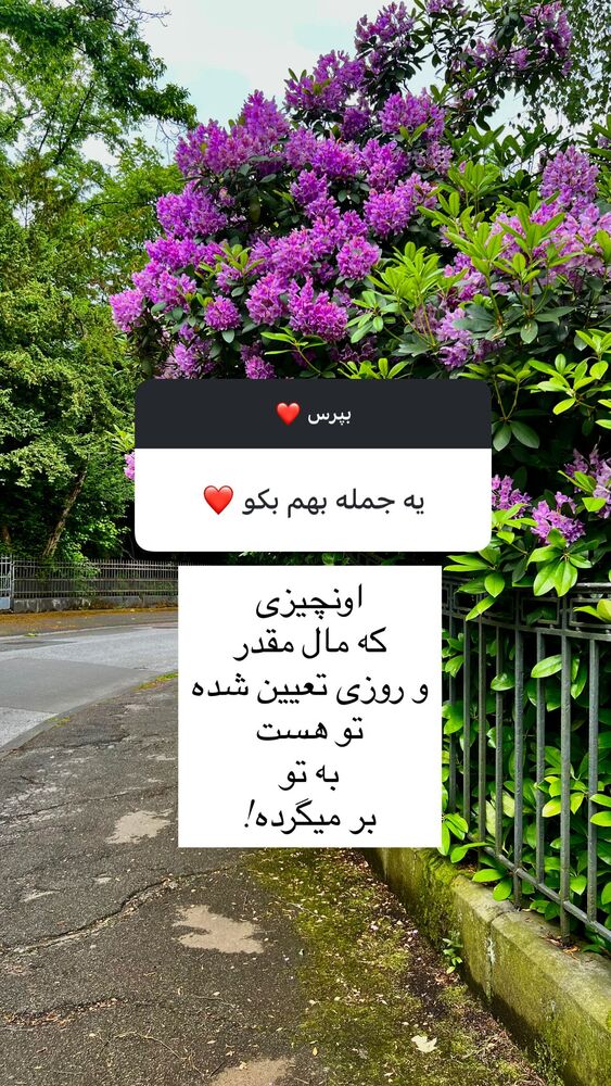  جدید ترین استوری اینستاگرام هانا ظاهری