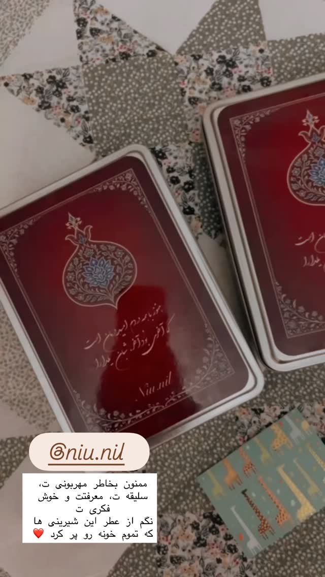  جدید ترین استوری اینستاگرام هانا ظاهری