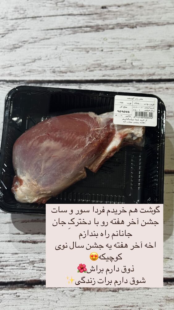  جدید ترین استوری اینستاگرام هانا ظاهری