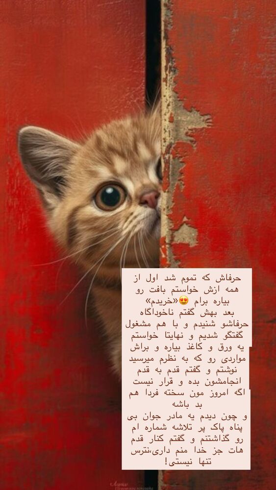  جدید ترین استوری اینستاگرام هانا ظاهری