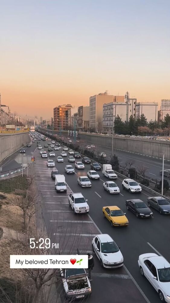  جدید ترین استوری اینستاگرام هانا ظاهری