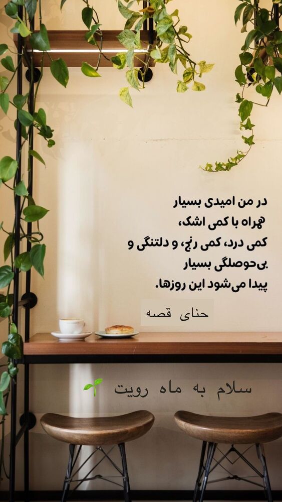  جدید ترین استوری اینستاگرام هانا ظاهری