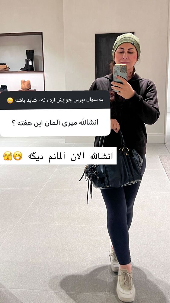  جدید ترین استوری اینستاگرام هانا ظاهری