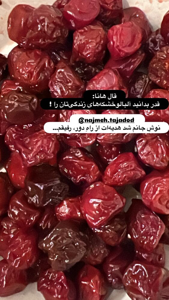  جدید ترین استوری اینستاگرام هانا کامکار
