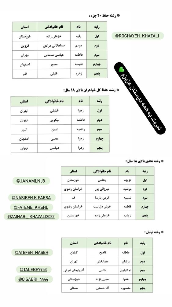  جدید ترین استوری اینستاگرام حنانه خلفی