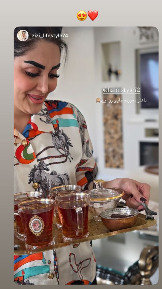  جدید ترین استوری اینستاگرام هانی