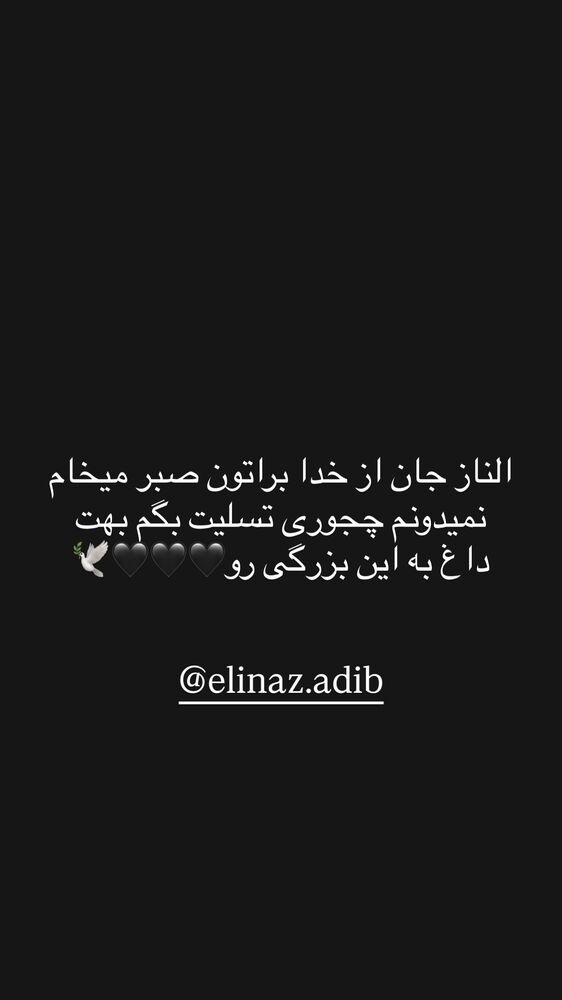  جدید ترین استوری اینستاگرام هانی