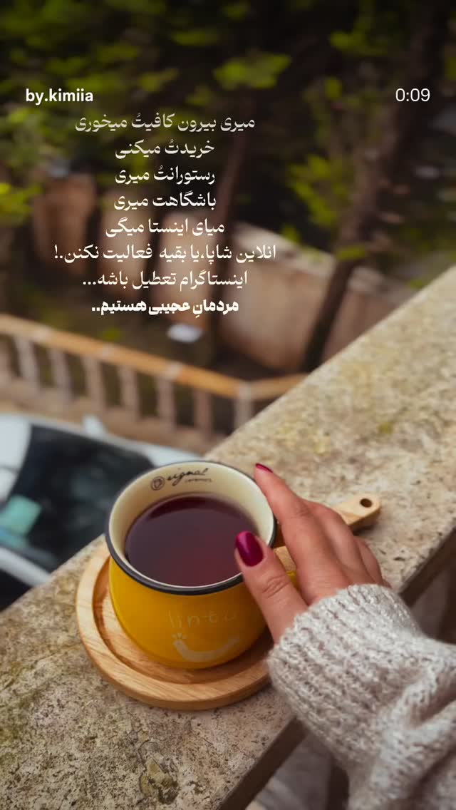 جدید ترین استوری اینستاگرام حانیه بستان احمدی