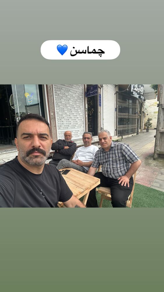  جدید ترین استوری اینستاگرام حنیف عمران زاده 