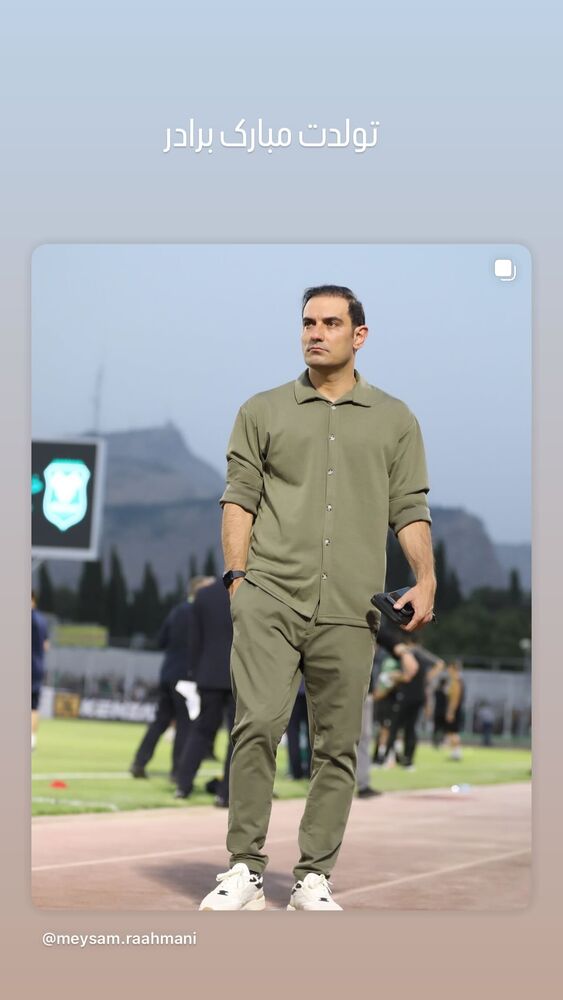  جدید ترین استوری اینستاگرام حنیف عمران زاده 