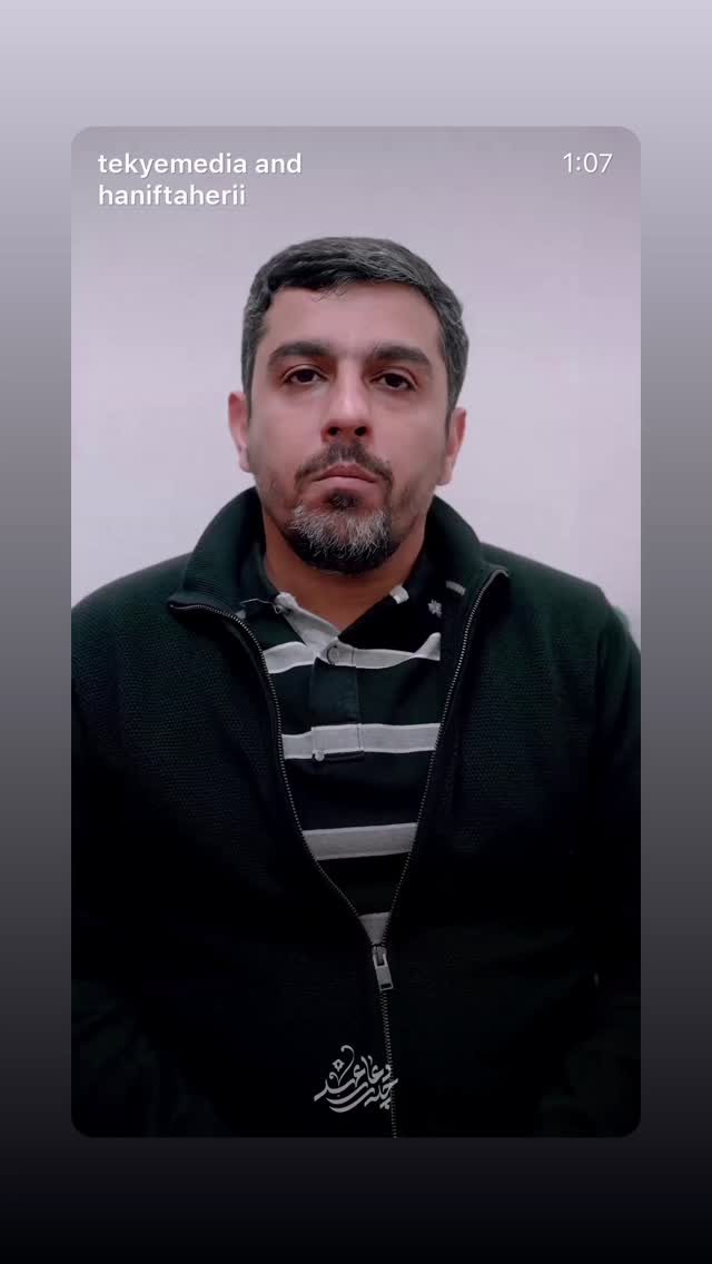  جدید ترین استوری اینستاگرام حنیف طاهری