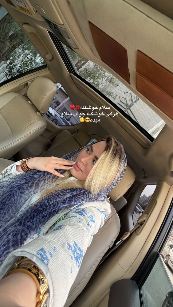 جدید ترین استوری اینستاگرام هانیه هاشمی