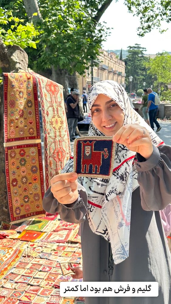  جدید ترین استوری اینستاگرام حریر عادلی