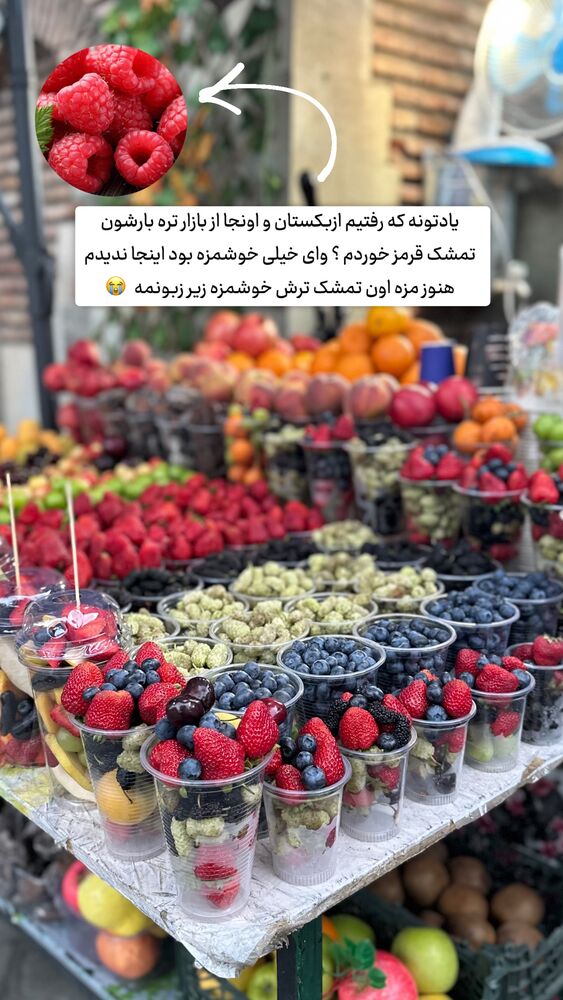  جدید ترین استوری اینستاگرام حریر عادلی