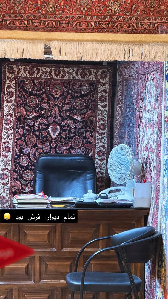  جدید ترین استوری اینستاگرام حریر عادلی