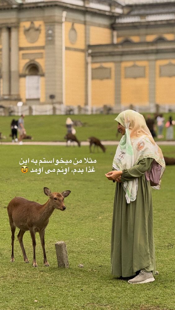  جدید ترین استوری اینستاگرام حریر عادلی