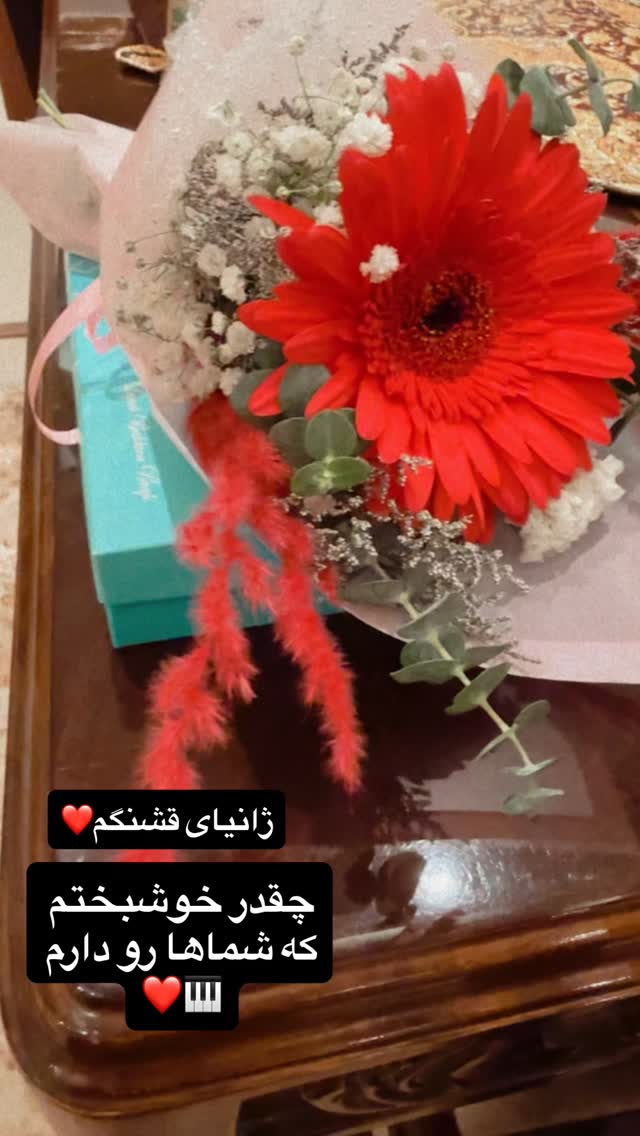  جدید ترین استوری اینستاگرام حریرشریعت زاده