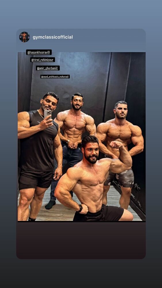  جدید ترین استوری اینستاگرام حسن خسروی