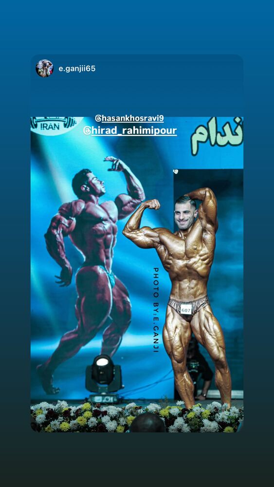  جدید ترین استوری اینستاگرام حسن خسروی