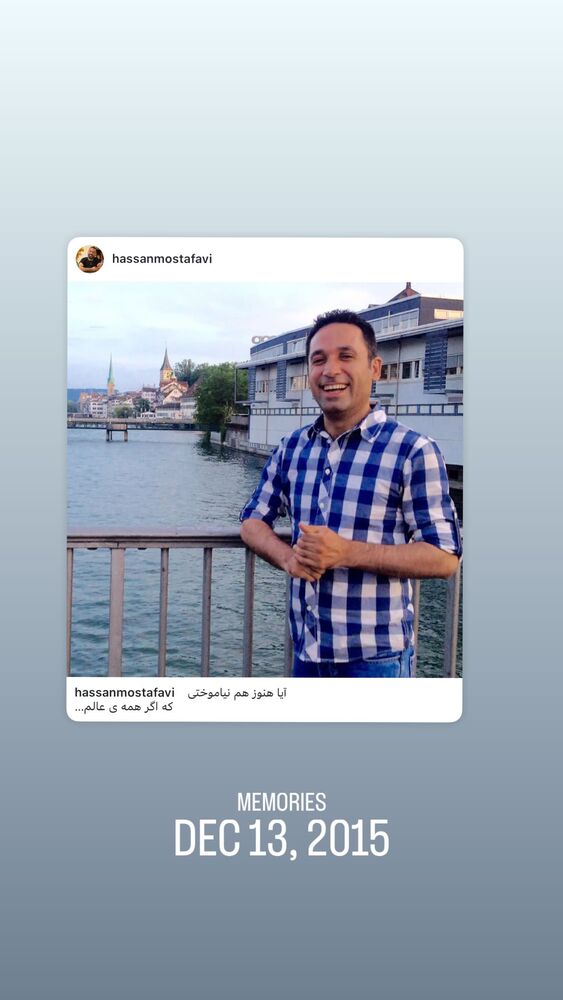  جدید ترین استوری اینستاگرام حسن مصطفوی