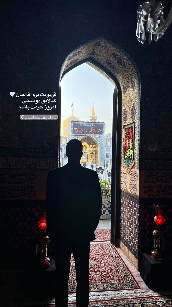  جدید ترین استوری اینستاگرام حسن تفتیان