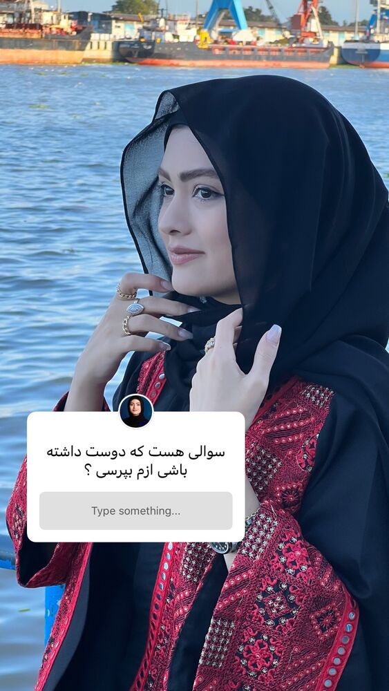  جدید ترین استوری اینستاگرام هدیه حیدری