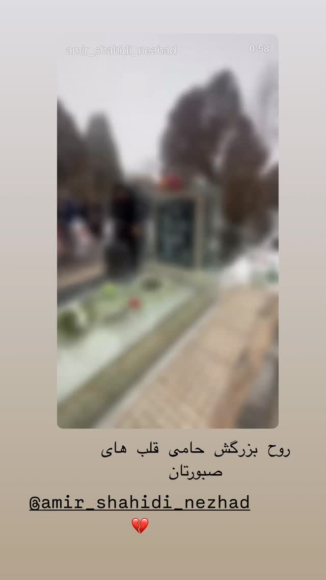  جدید ترین استوری اینستاگرام هنگامه قاضیانی