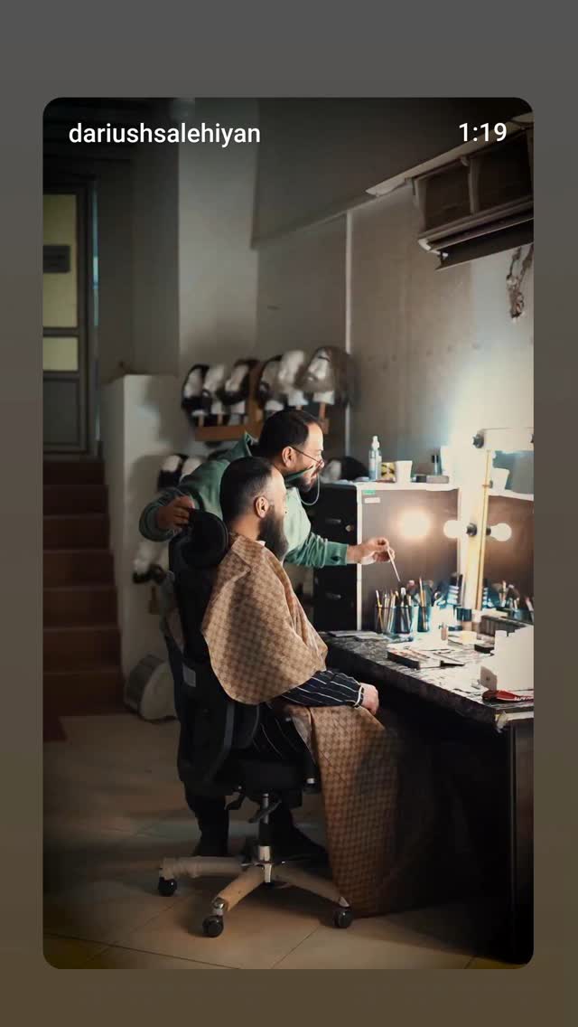  جدید ترین استوری اینستاگرام حسام منظور