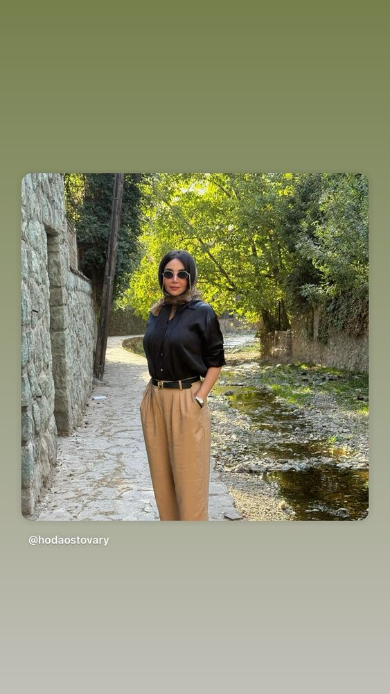  جدید ترین استوری اینستاگرام هدی استواری